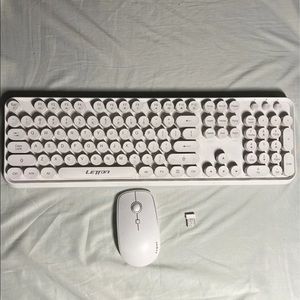 Wireless keyboard and mouse